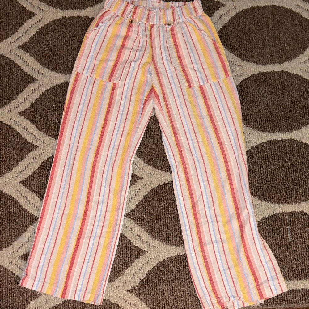 SO Colorful Striped Pants